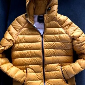 Gold/Yellow Puffer Coat - S/M